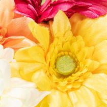 Artikel Künstlicher Gerbera Blumenstrauss, 47 cm, 32 Blüten, bunt