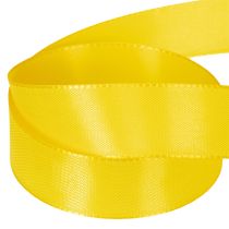 Artikel Geschenk- und Dekorationsband aus Polyester, 25mm x 50m, Gelb, für Bastel- und Geschenkdekoration