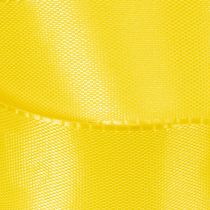 Artikel Geschenk- und Dekorationsband aus Polyester, 25mm x 50m, Gelb, für Bastel- und Geschenkdekoration