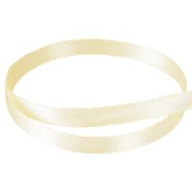 Artikel Geschenkband Creme Dekoband Satinband 6mm × 50m