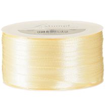 Artikel Geschenkband Creme Dekoband Satinband 6mm × 50m