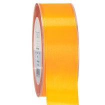 Artikel Geschenkband Dekorationsband Orange Seidenband 40mm 50m
