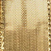Artikel Geschenkband mit Drahtkante 25mm x 25m Gold Polyester Polyamid