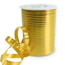 Artikel Splittband 2 Goldstreifen auf Gold 10mm 250m