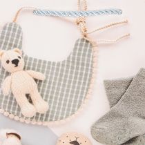 Artikel Geschenktaschen aus Papier für Babygeschenke, 23 cm, 2er-Set, kindgerechtes Design