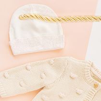 Artikel Geschenktaschen aus Papier Baby Mädchen Rosa Pfirsich 23×18 cm 2 Stück