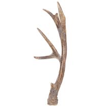 Artikel Deko Geweih aus Polyresin 29 cm braun-gold 2er-Set für Innenbereich