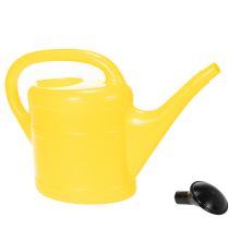 Artikel Gieskanne Kunststoff 5 Liter Gelb mit Brause für Garten und Balkon