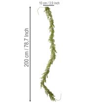Artikel Künstliche Tannengirlande 200 cm Grün für den Innenbereich