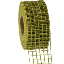 Artikel Gitterband 4,5cm x 10m Moosgrün