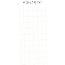 Artikel Gitterband aus weissem Gewebe 4,5 cm breit für Innen-Dekoration und Bastelprojekte