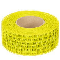 Artikel Netzband gelb 4 cm aus Polypropylen für Dekoration und Geschenkverpackung