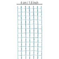 Artikel Dekoband Gitterstruktur 4,5 cm breit Blau 10 m Kunststoffrolle