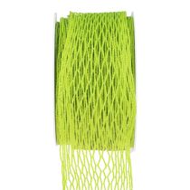 Artikel Netzband Gitterband Dekoband Grün drahtverstärkt 50mm 10m