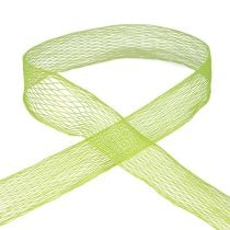Artikel Netzband Gitterband Dekoband Grün drahtverstärkt 50mm 10m