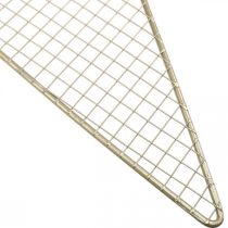 Artikel Gitterstern aus Metall Ø57 cm Gold Deko für Innen und Aussen