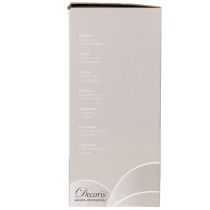 Artikel Glaskaraffe H 27 cm mit 4 Gläsern H 11 cm, transparent schwarz