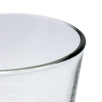 Artikel Glastopf aus klarem Glas Ø14,5cm, Set mit 6 Stück