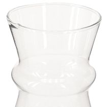 Artikel Glasvase Hyazinthenvase Deko Vase Transparent Ø7cm H13cm