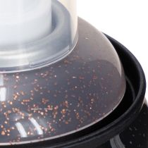 Artikel Glitterspray Montana Cans 400ml Metallic Transparente Dekorfarbe Rotgold
