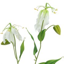 Gloriosa Weiß künstlich 84cm 3St
