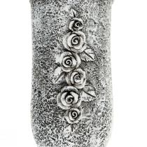 Artikel Grabschmuck Trauerfloristik, Grabvase mit Erdspieß L19cm