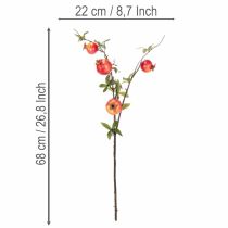 Artikel ProductNameKünstlicher Granatapfelzweig 68 cm, roter Fruchtzweig für die Tischdekoration/ProductName
ProductDescription<h2>Künstlicher Granatapfelzweig für Tisch- und Wohndekoration</h2>
<p>Der künstliche Granatapfelzweig ist ein 68 cm langer Fruchtzweig