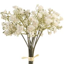 Artikel Gypsophila Schleierkraut künstlich im Bund Weiß 23cm 12St