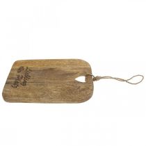 Artikel Hängedeko Holz Küchendeko „Liebling Platz“ 30x19,5x2,5cm