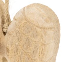 Artikel Holzanhänger Engelsflügel natur 12 cm