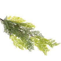 Artikel Künstlicher Farnzweig aus Kunststoff, Grün, 80 cm lang, für Vasen und floristische Dekoration