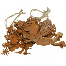 Artikel Biene zum Aufhängen Rost Deko Metall Sommerdeko 12cm 6St