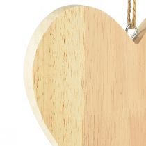 Artikel Holzherzen zum Hängen Dekoherzen zum Basteln 15x15cm 4St