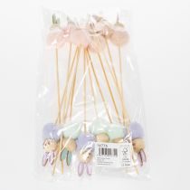 Artikel Flauschige Osterhasen Figuren für fröhliche Osterfeier Raumdekoration 34cm 12 St