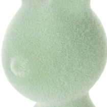 Artikel Dekofigur Osterhase aus Kunststoff, 22 cm, Grün, 2er-Set – Wohnraum- und Osterdekoration