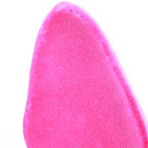 Artikel Hasenohren Deko Beflockt Pink auf Stab 56 cm Osterdekoration