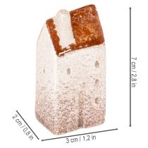 Artikel Dekohaus Set aus Keramik 3 Miniaturhäuser 7 cm für Innenbereich