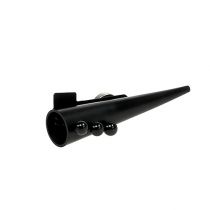 Artikel Herrenblumenanstecker mit Magnet Kunststoff Schwarz matt 7cm