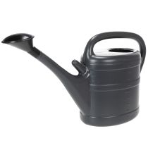 Artikel Gartenkanne aus Kunststoff 10L in Anthrazit mit ergonomischem Griff