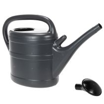 Artikel Gartenkanne aus Kunststoff 10L in Anthrazit mit ergonomischem Griff