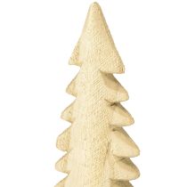 Artikel Holz Tannenbaum Deko Natur Holzdeko zum Stellen H41cm