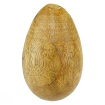 Artikel Holzeier Mangoholz im Jute-Netz Osterdeko Natur 7-8cm 6 St