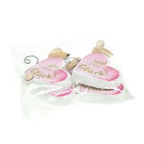 Artikel Dekoherz Maus "Wir platzen vor Glück" H8cm 4St