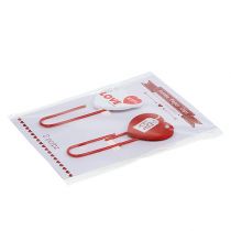 Artikel Holzklammern Herz mit "Love" 4x7,5cm sort. 2St