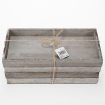 Artikel Tablett rechteckige Form ideal für Küchen und Wohnräume 30cm 4St