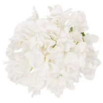 Artikel Künstliche Hortensienblume mit langem Stiel, 48 cm, weiss, für Dekoration