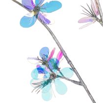 Artikel Künstlicher Blütenzweig mit irisierenden Blüten 98 cm