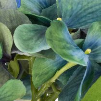 Artikel Künstliche Hortensie Einzelstiel blau grün 53 cm Polyester