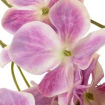 Artikel Hortensie künstlich, 110 cm, Rosa, 2 Stück, pflegeleichte Dekoration