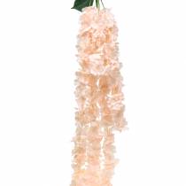 Deko-Blütengirlande künstlich Apricot 135cm 5-strängig